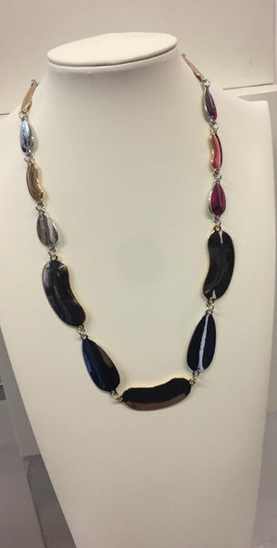 Collana lunga in metallo