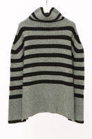 Maglia righe con spacchetti